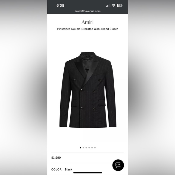 Amiri Double breasted coat - Picture 8 of 8